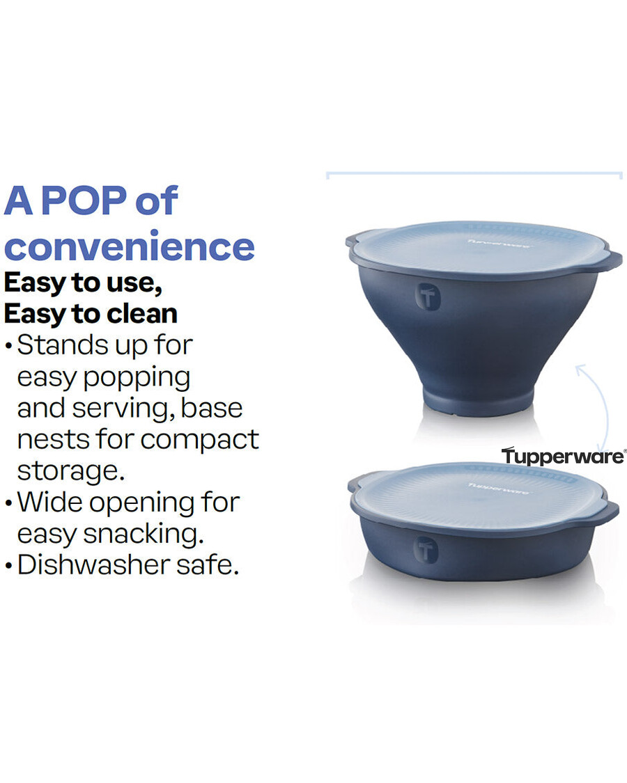 Tupperware® WOW Pop Microwave Popcorn Maker