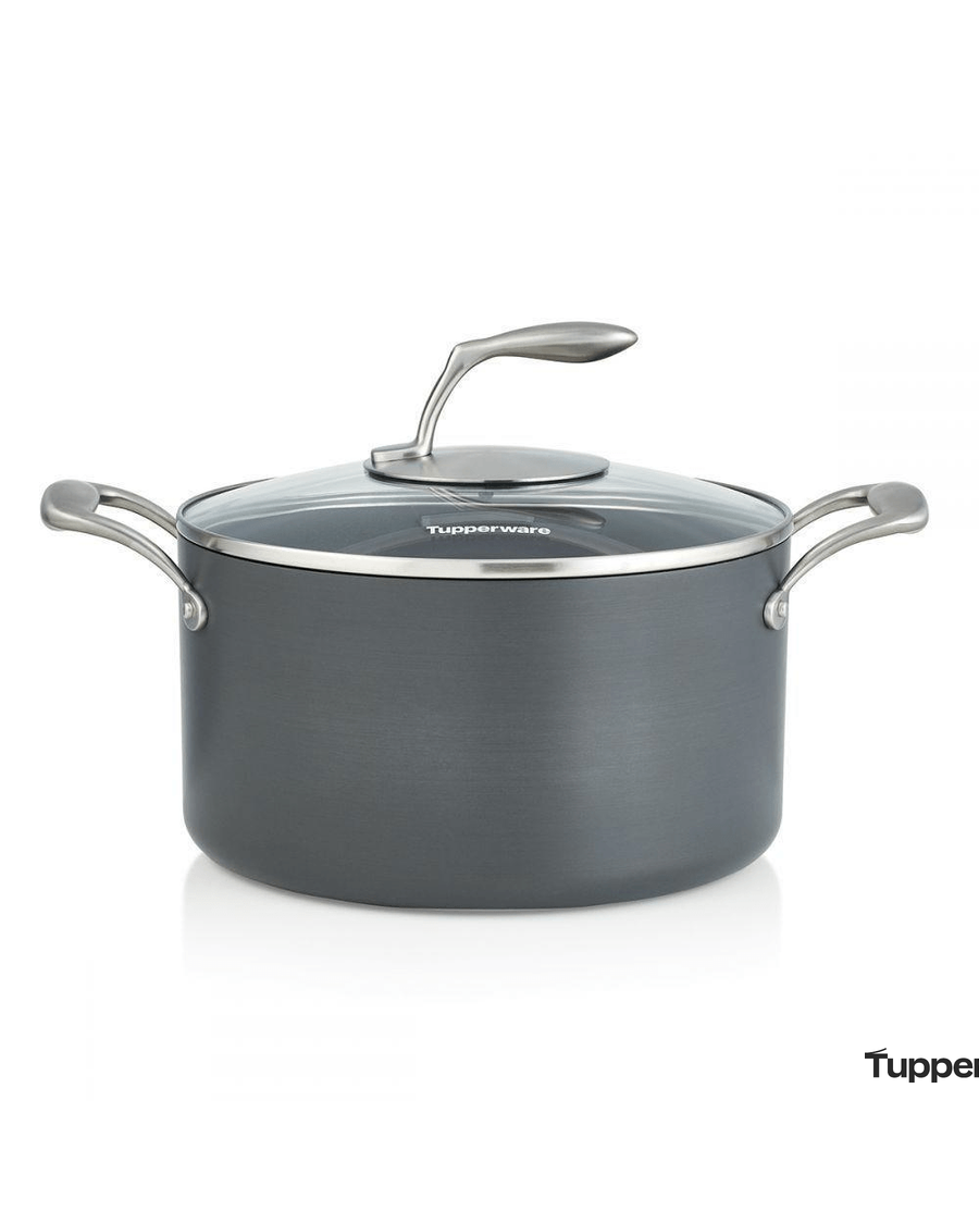 Tupperware Chef Series II Casserole Pan with Glass Cover | 6.2 qt / 5.8 L