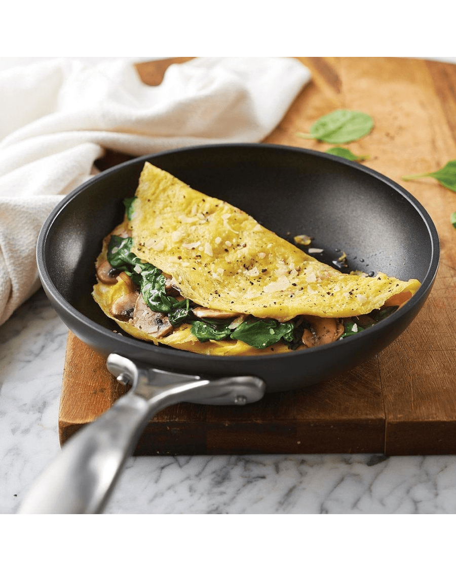 Tupperware Chef Series II Frypan with Glass Cover | 8 in / 20 cm