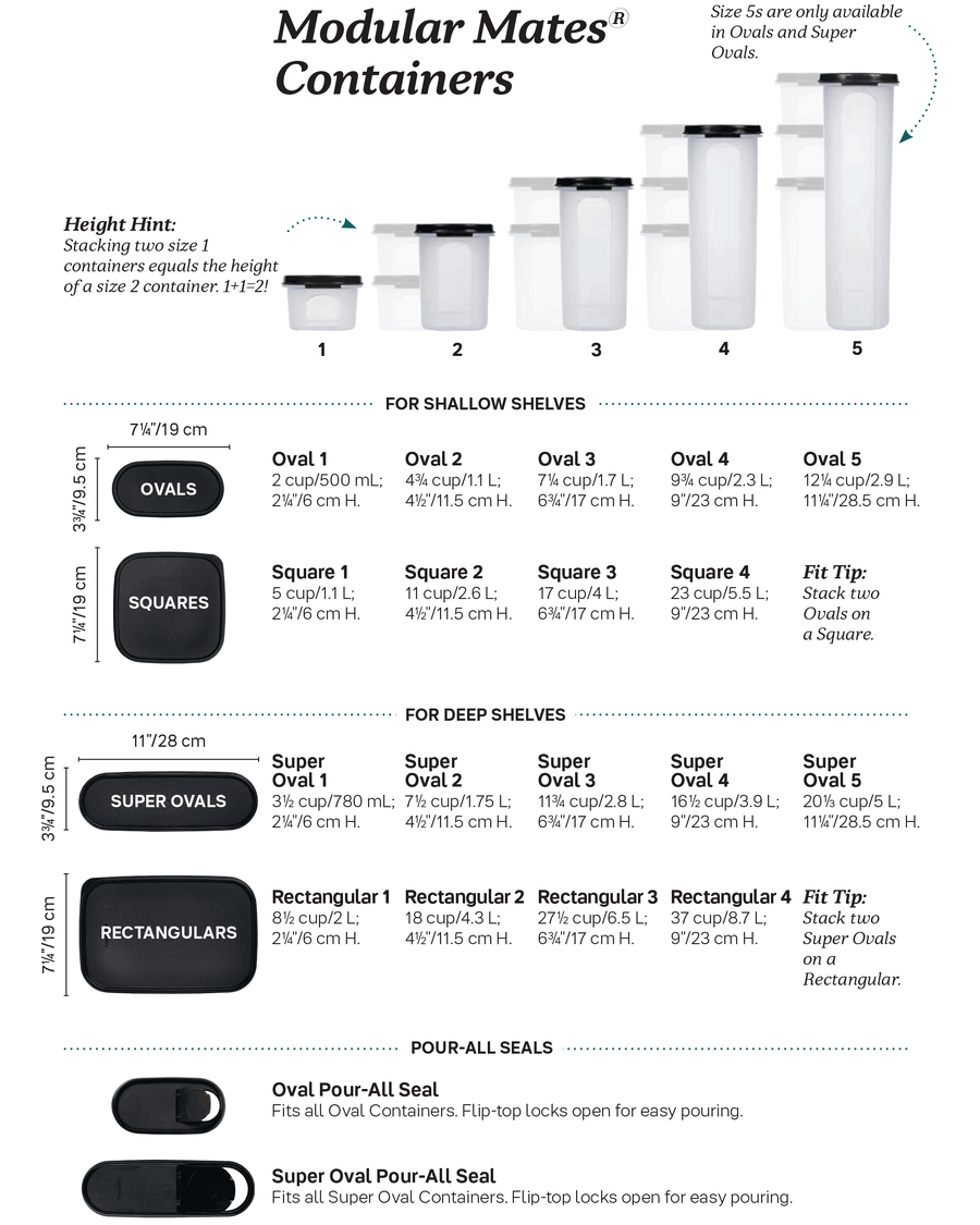 Tupperware Modular Mates® Rectangular 2