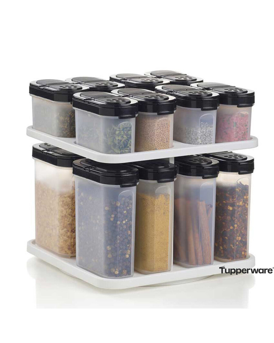Tupperware Spice Shaker Set with Carousel