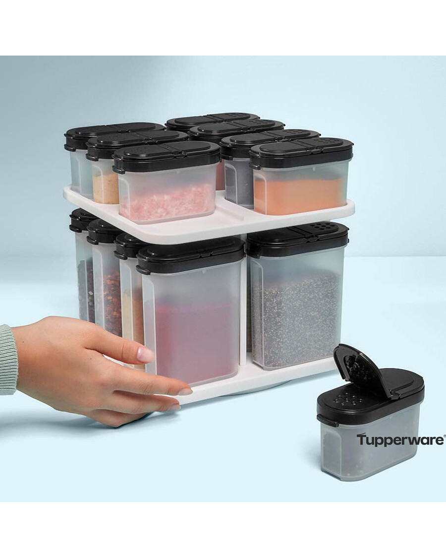 Tupperware Spice Shaker Set with Carousel