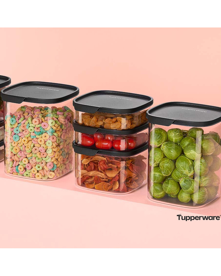 Tupperware® Ultra Clear® Square | 5-piece Set
