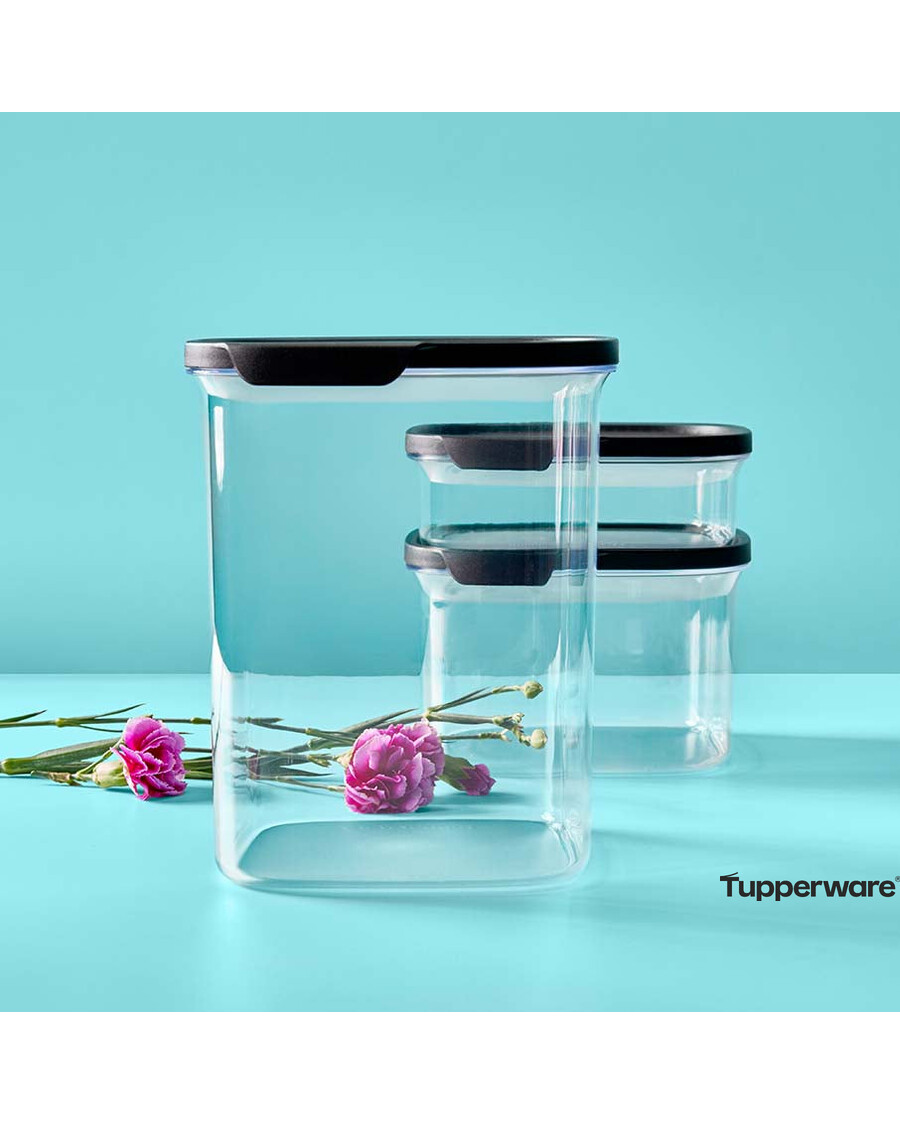 Tupperware® Ultra Clear® Square | 5-piece Set