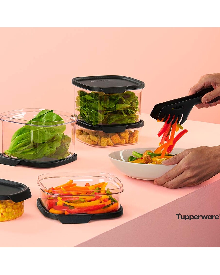 Tupperware® Ultra Clear® Square | 5-piece Set