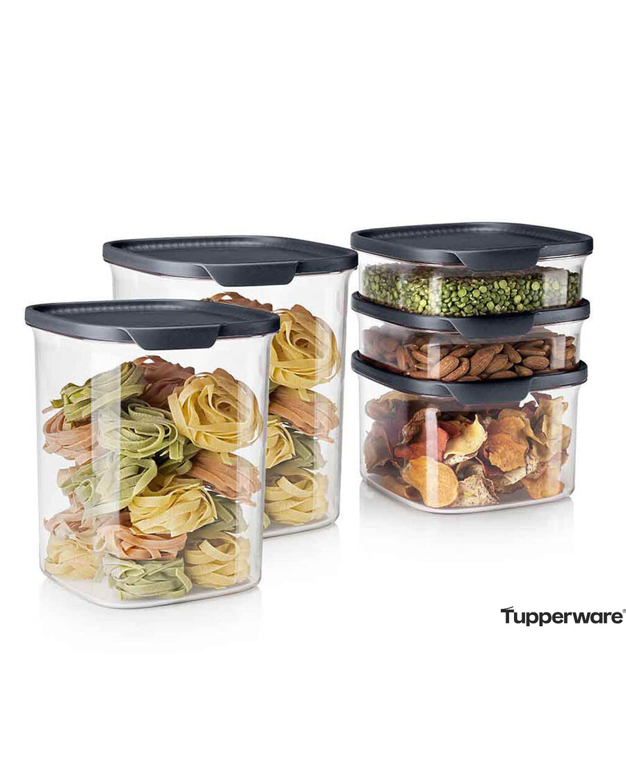 Tupperware® Ultra Clear® Square | 5-piece Set