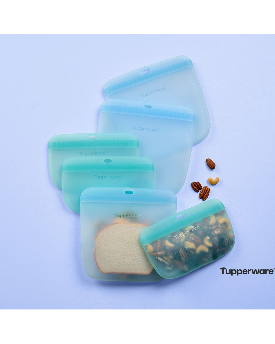 Tupperware Ultimate Silicone Slim Bag | Lunch Set