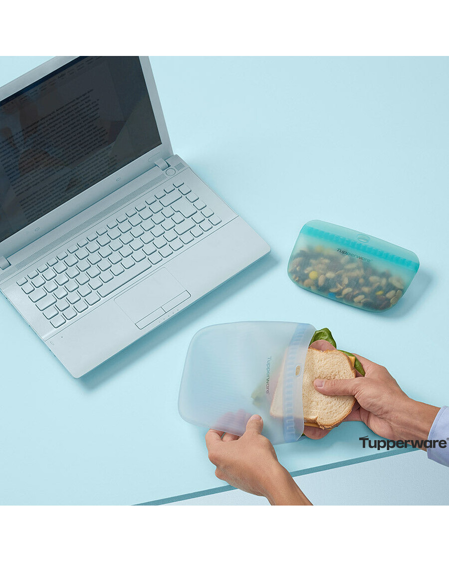 Tupperware Ultimate Silicone Slim Bag | Lunch Set