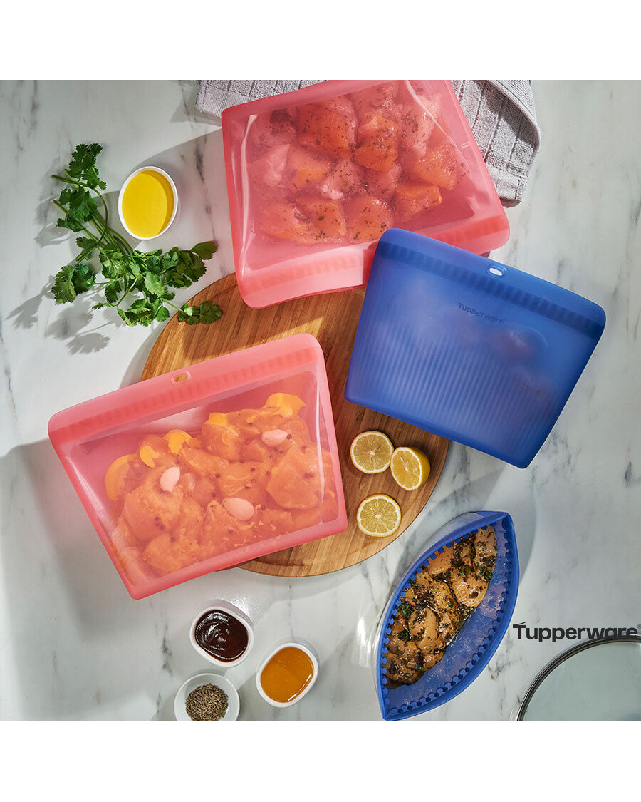 Tupperware Ultimate Silicone Stand-Up Bag | X-Large