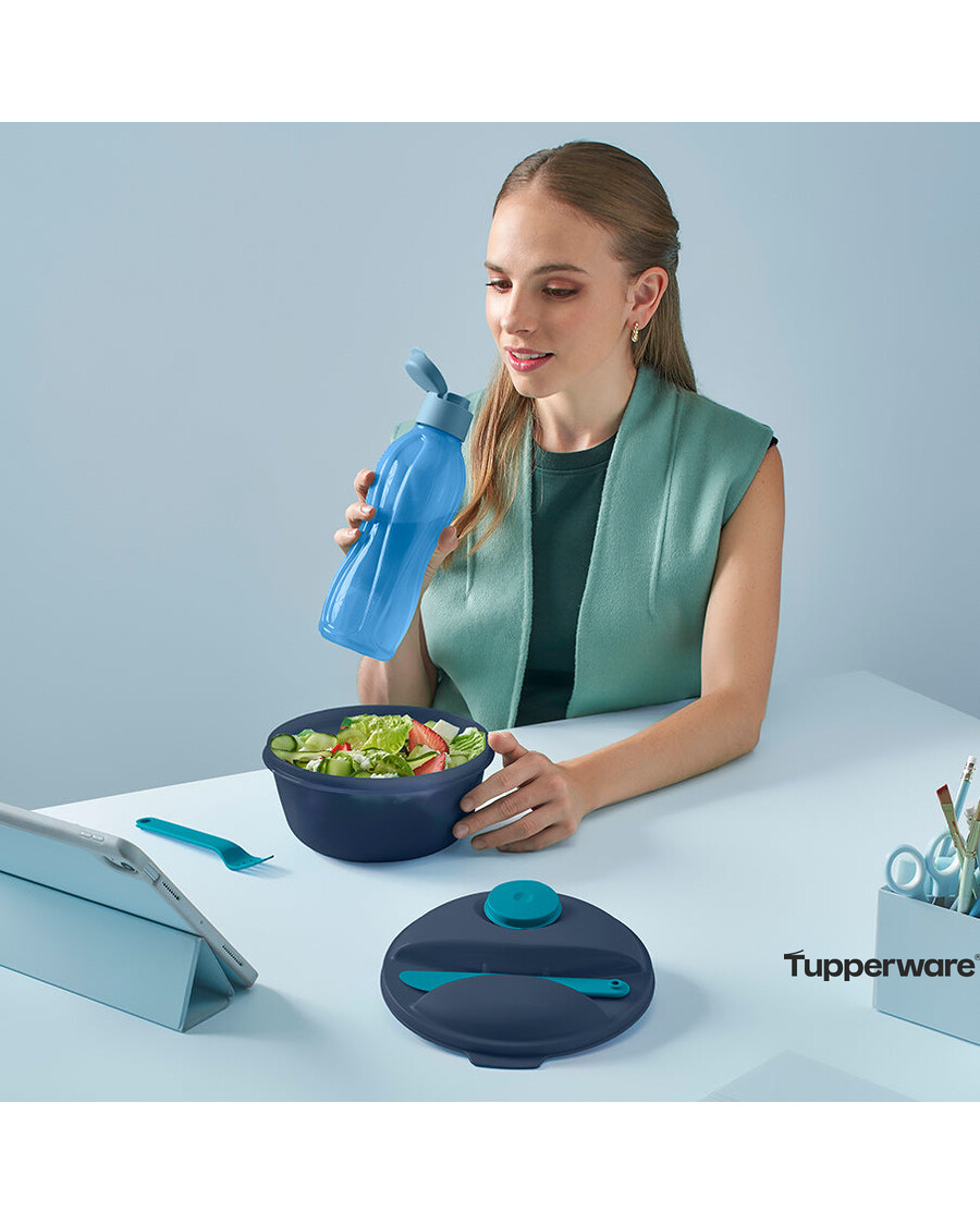 Tupperware Salad On the Go Set