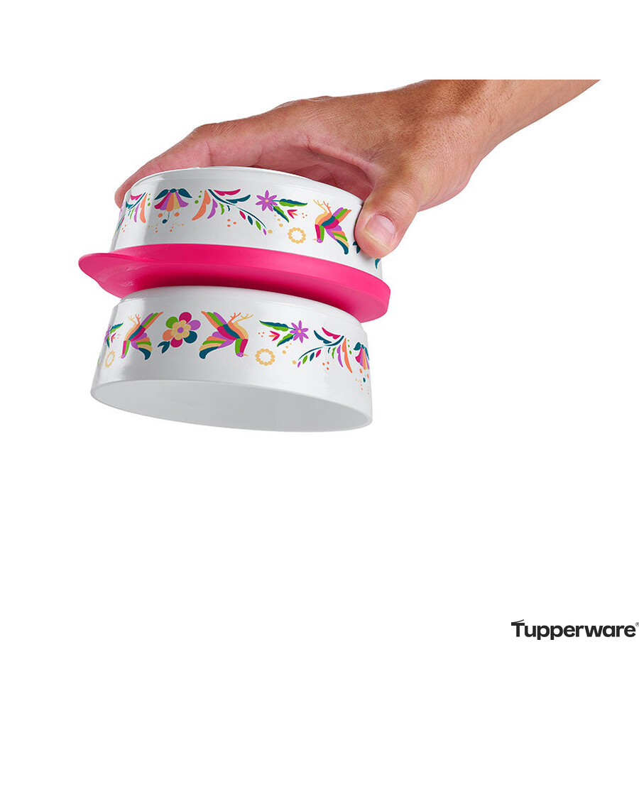 Tupperware Flittering Floral Folk Art | 18-piece Set